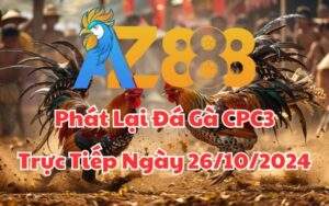 Phát Lại Đá Gà CPC3 Trực Tiếp Ngày 26/10/2024