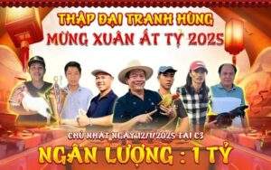 Thông Báo Giải Gà Tự Do Thập Đại Tranh Hùng Mừng Xuân Ất Tỵ 2025